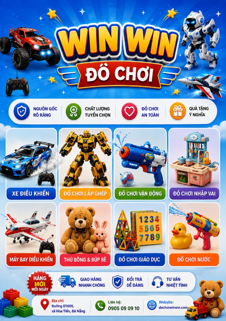 Đồ chơi Win Win - Shop quà tặng cho sức khỏe & yêu thương